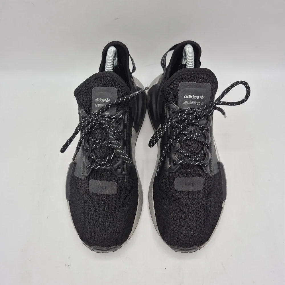 Adidas NMD R1 V2 Shoes Womens Size 8 Black Mesh Running Athletic Sneakers FW5449